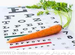 تاثیر مواد غذایی بر چشم و سیستم بینایی