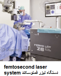  لیزر فمتوسکند femtosecond laser 